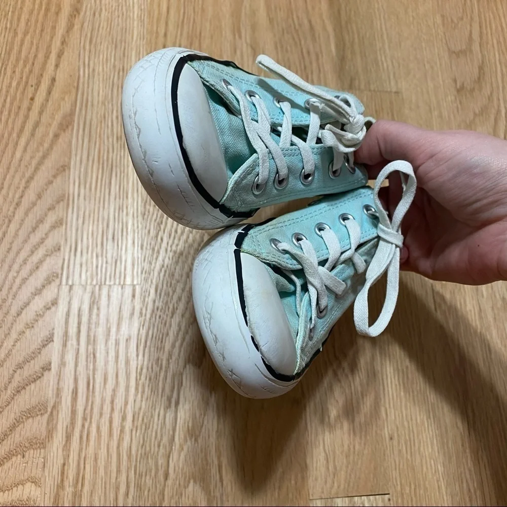 Converse Blue Sneakers Sz 13 Low Top Kids Youth
